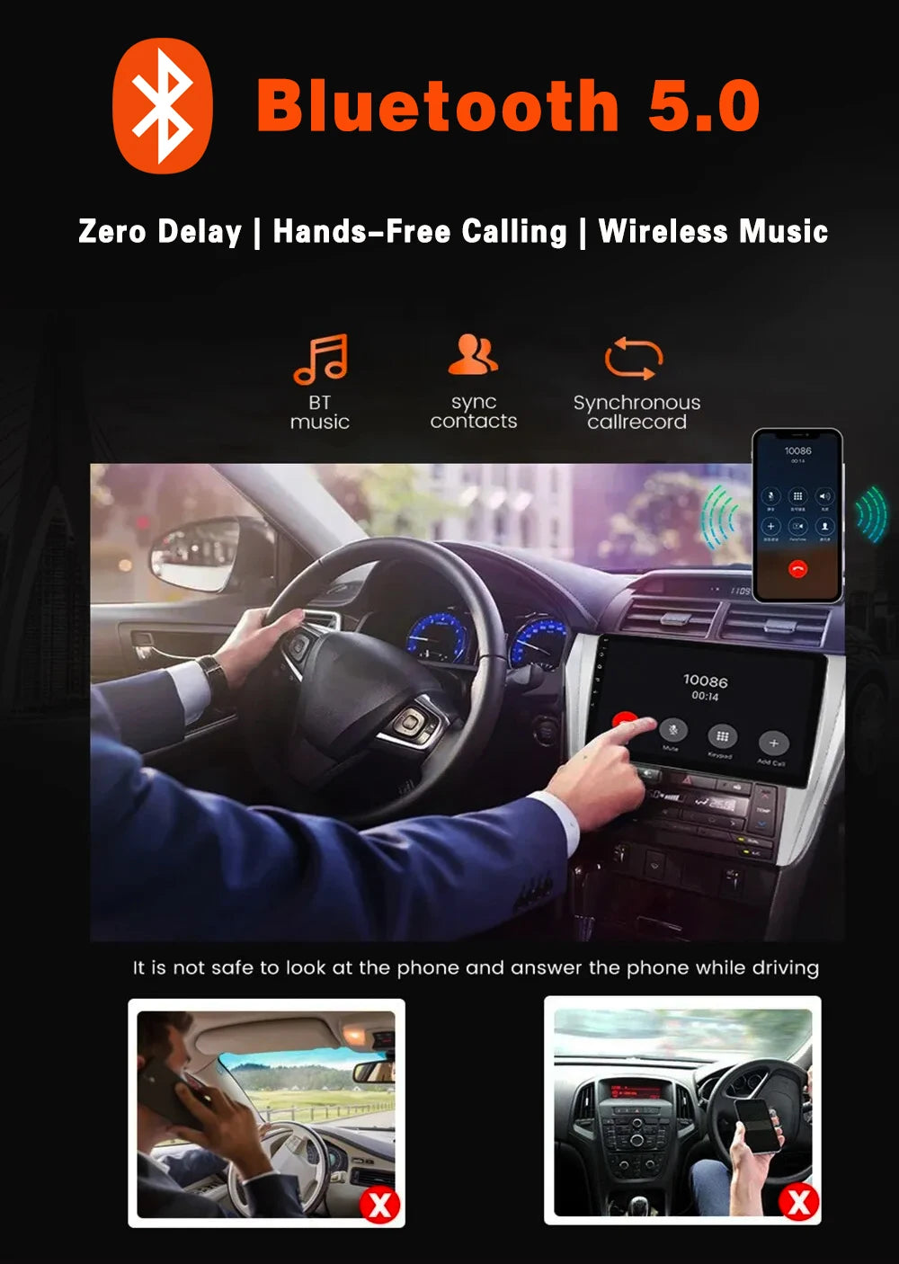 Carplay Multimedia Android pour Citroen DS3/C3