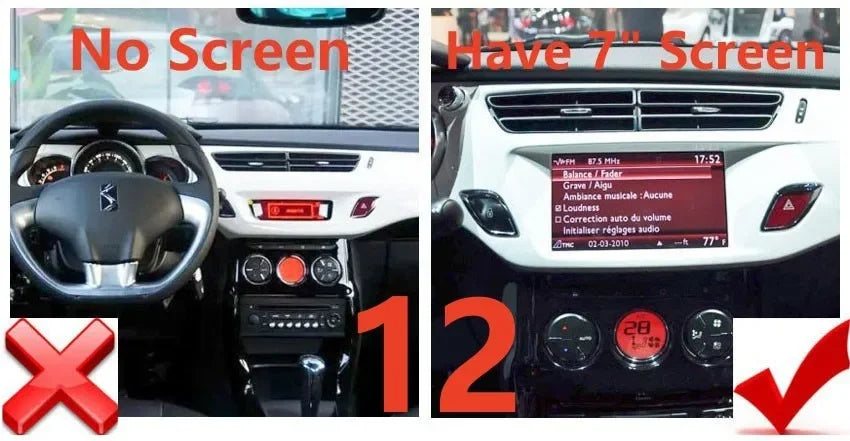 Carplay Multimedia Android pour Citroen DS3/C3