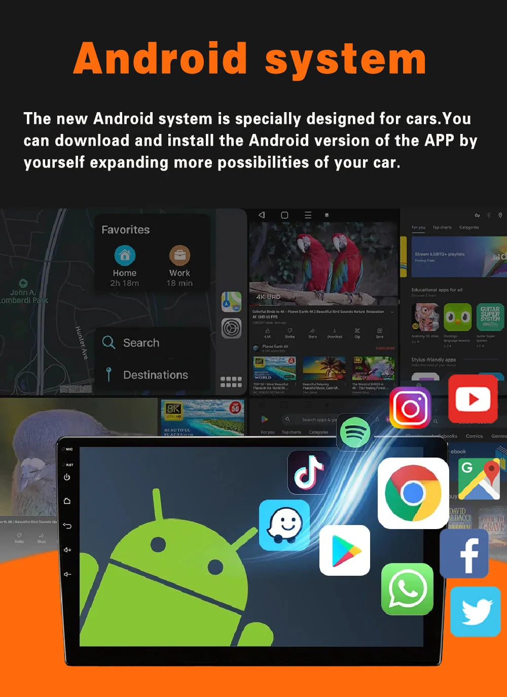 Carplay Multimedia Android pour Citroen DS3/C3